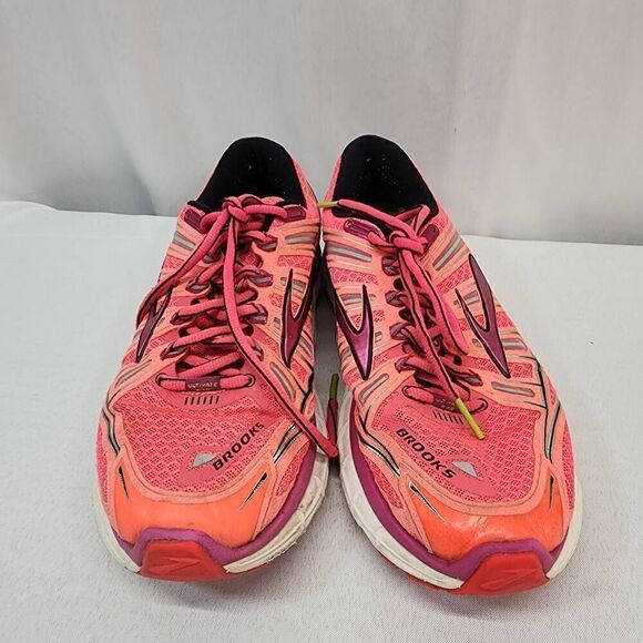 Brooks Women's Size 8.5 Transcend Ultimate Ride Pink Running Shoes HH - Picture 3 of 10